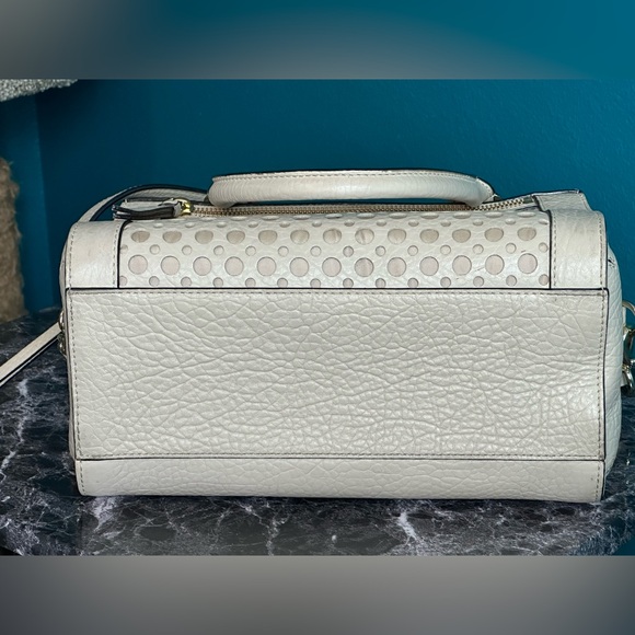 Kate Spade Delaney Perri Lane Bubbles Leather Satchel Shoulder Crossbody - Picture 2 of 16